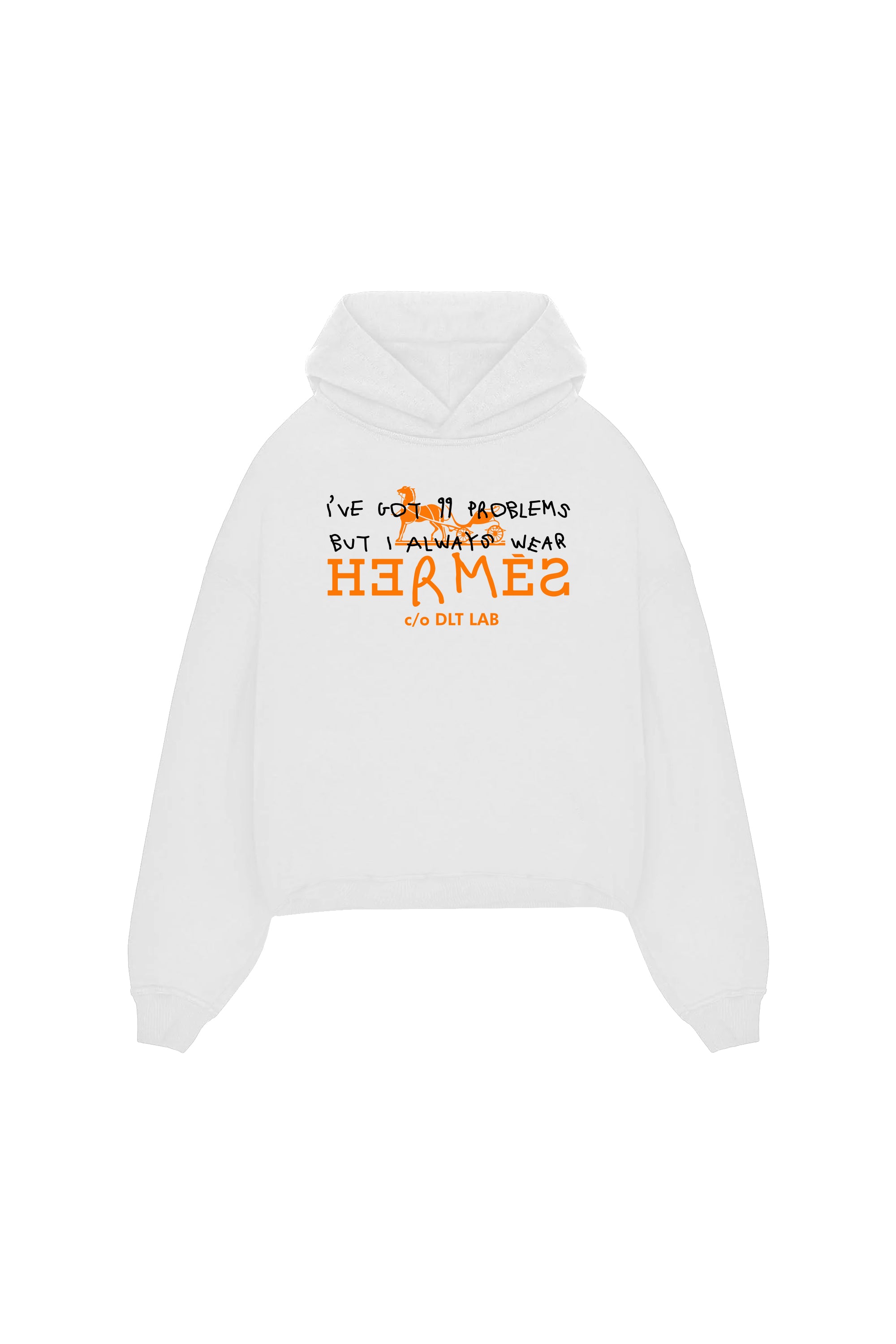 Hoodie "DLT-2.0" HRM White