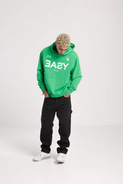 Hoodie “BADINFLUENCE” Easy Green - BASEDODICI®