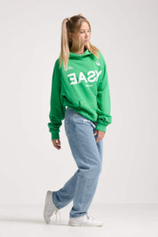 Hoodie “BADINFLUENCE” Easy Green - BASEDODICI®
