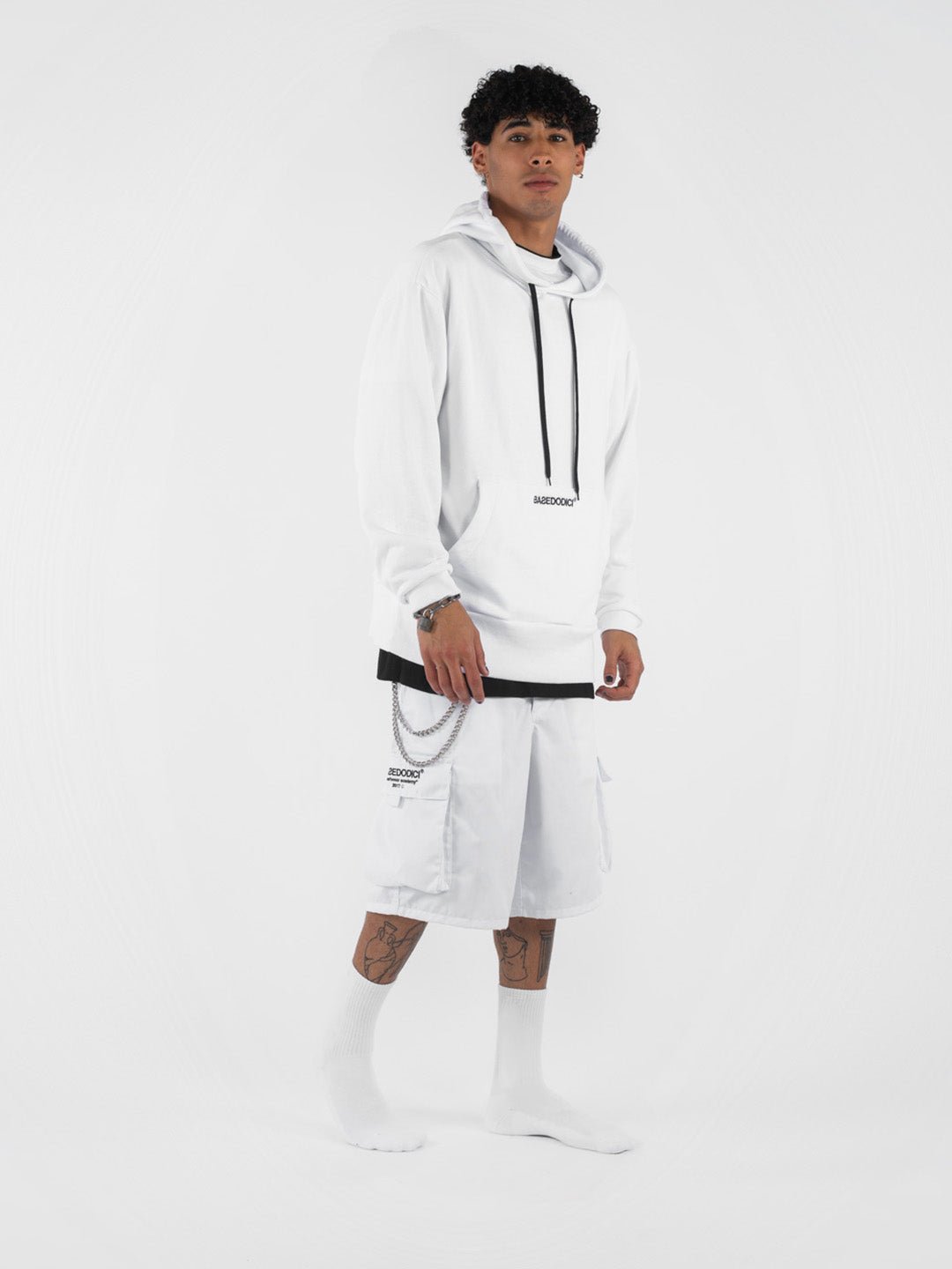 Hoodie “REVIVAL” White - BASEDODICI®