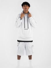 Hoodie “REVIVAL” White - BASEDODICI®