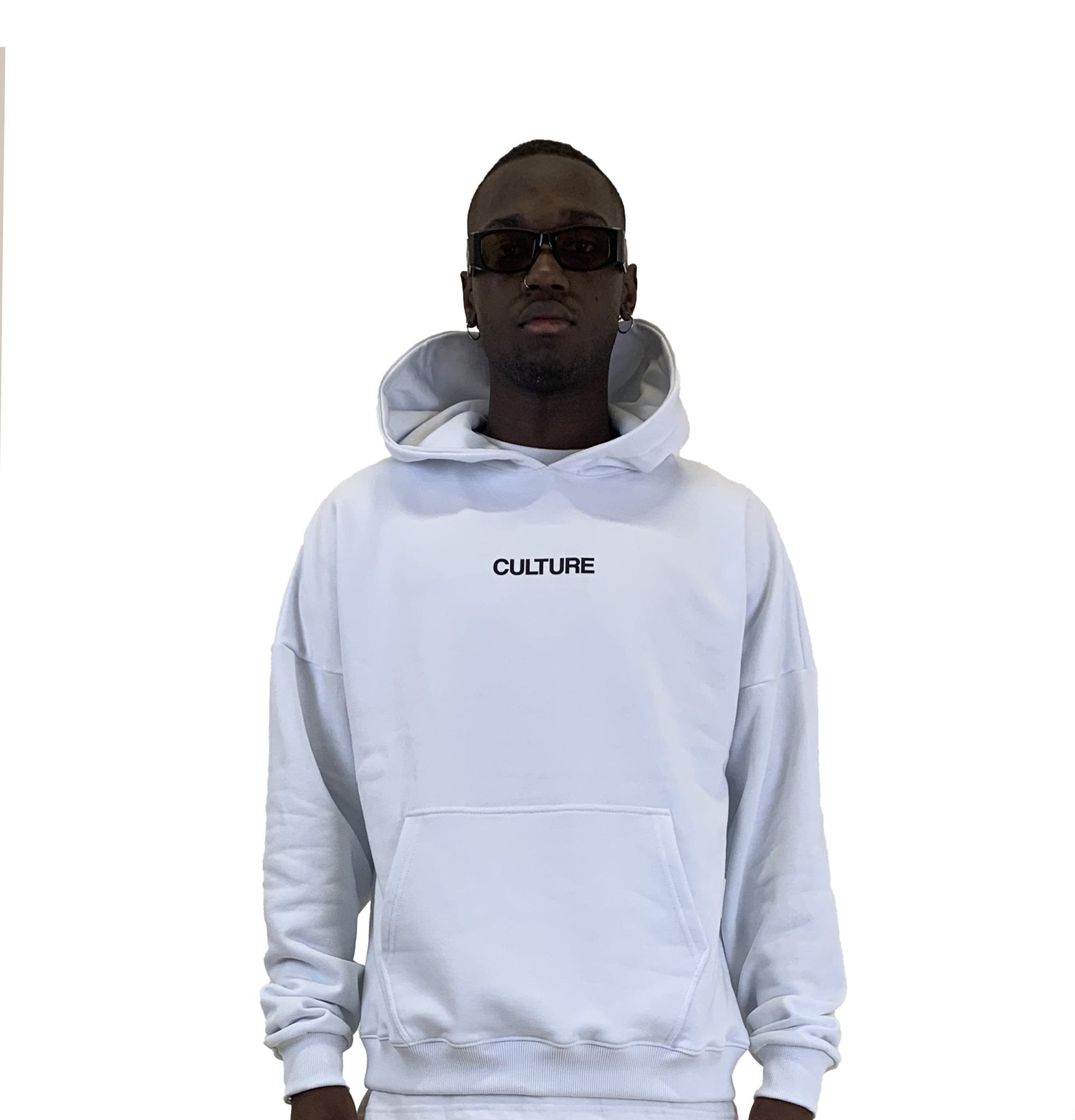 Hoodie "VOID" Culture White - BASEDODICI®