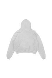 Hoodie Boxy "FOMO" 012 White