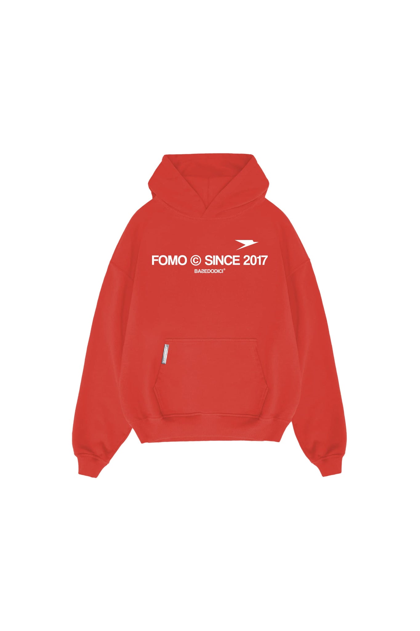 Hoodie "FOMO" Since2017 Red