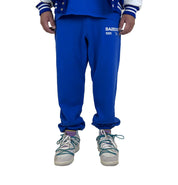 Fleece Pants Logo Blue