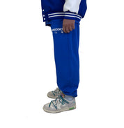 Fleece Pants Logo Blue