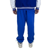 Fleece Pants Logo Blue