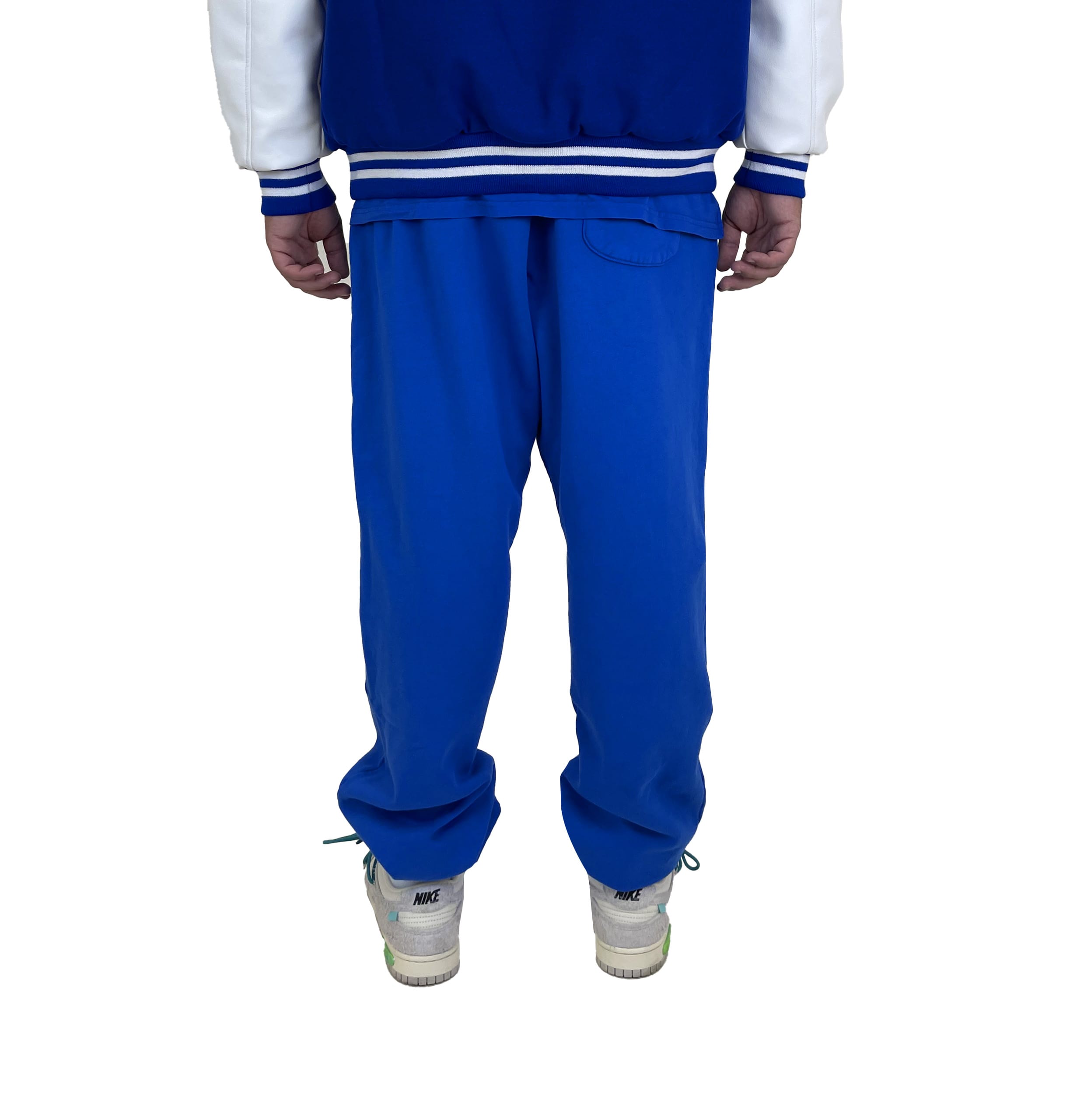 Fleece Pants Logo Blue