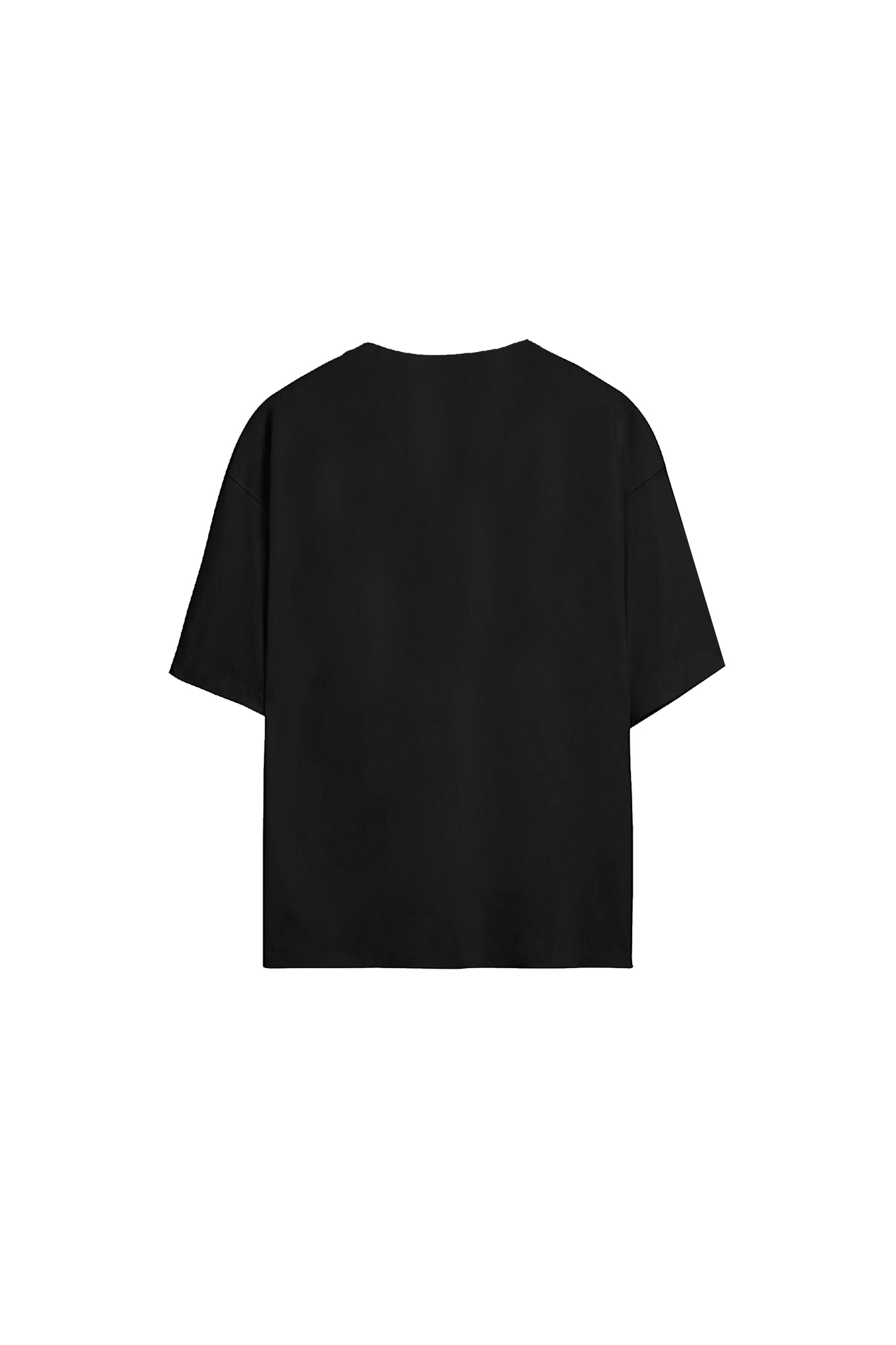 “BADINFLUENCE” Easy Black Over T-Shirt