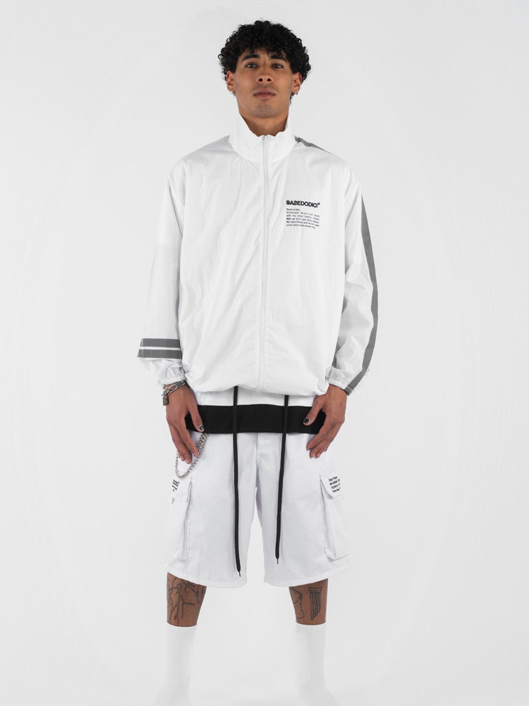Windbreaker “REVIVAL” White - BASEDODICI®
