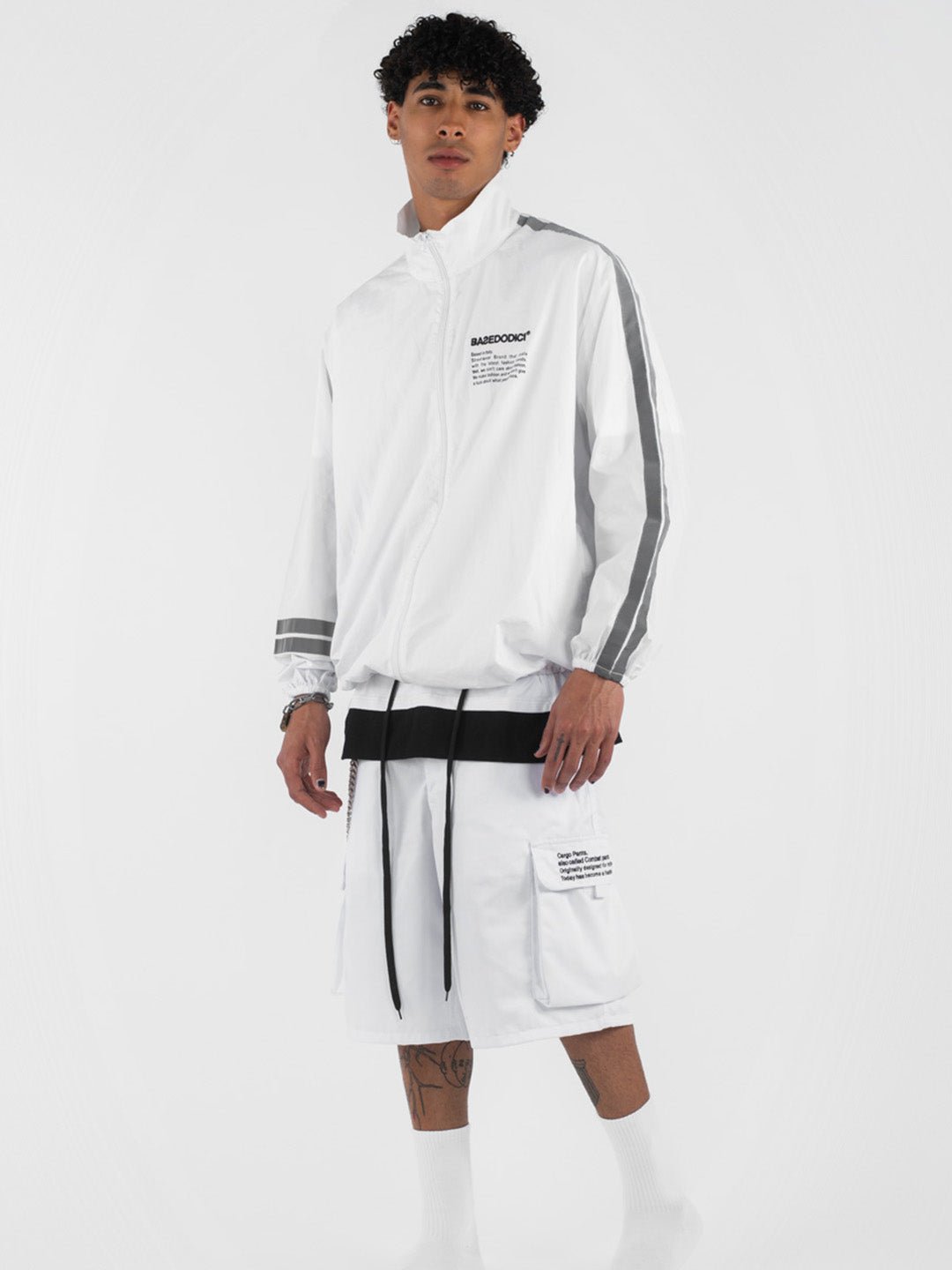Windbreaker “REVIVAL” White - BASEDODICI®