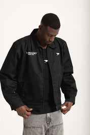 Work Jacket "FOMO" Black - BASEDODICI®