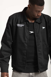 Work Jacket "FOMO" Black - BASEDODICI®