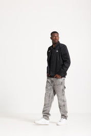 Work Jacket "FOMO" Black - BASEDODICI®